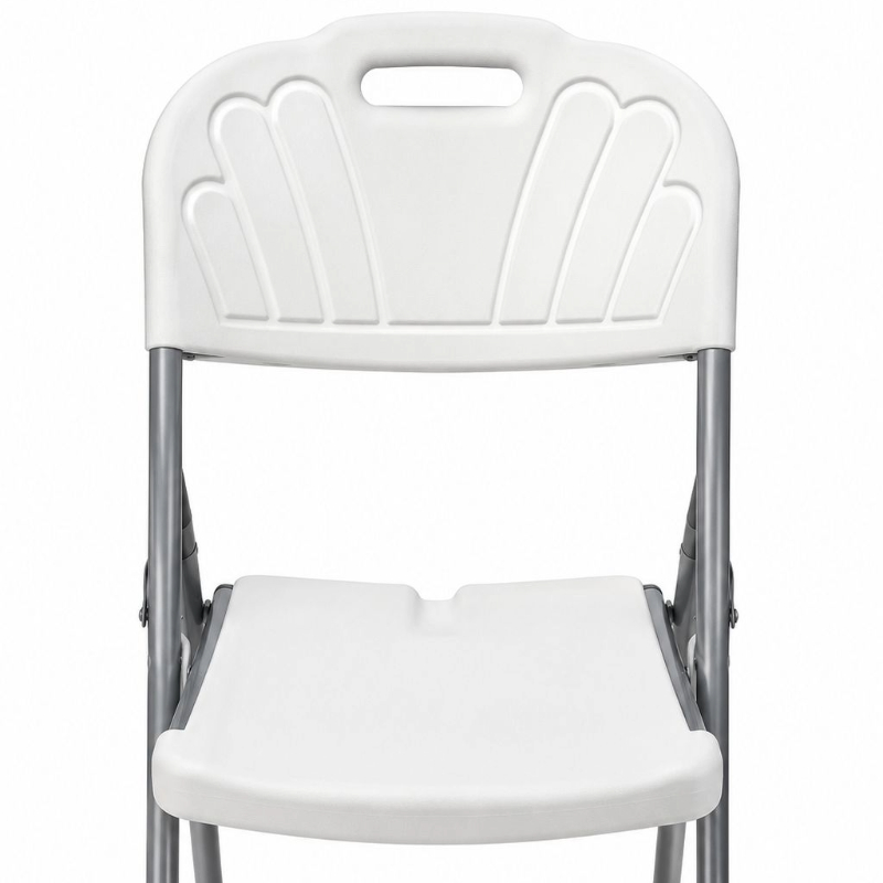 Plastic folding chair