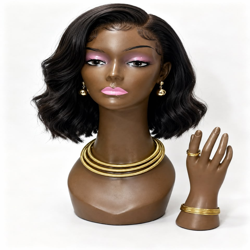 DAZE (Daiz) Luxury Multi-Tone Mesh Jewelry Set &mdash; Necklace, Bracelet and Earrings